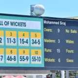 South Africa's 55 all out, the lowest total against India in Tests