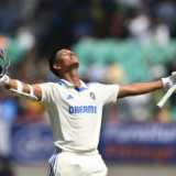 Stats - Jaiswal and India break six-hitting records