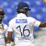 Sri Lanka's top three fire to give them opening day honours in Chattogram