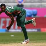 Shoriful Islam splits webbing on bowling hand in warm-up game