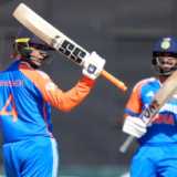 Abhishek strikes 46-ball ton as India give Zimbabwe a thrashing