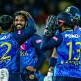 Report - Hasaranga, Asalanka pick up three-fors to force a tie