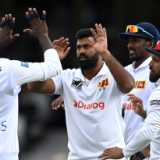 Sri Lanka quicks burst through London's gloom for rare moment in the sun