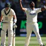 Bumrah leads India's fightback on 17-wicket opening day in Perth