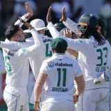 Maharaj calls for 'old-fashioned cricket' for SA to get job done