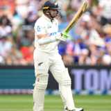 Latham and Santner fifties prop up New Zealand