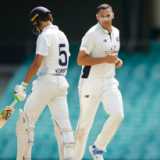 2.1 overs, 30 for 1: Konstas involved in wild Shield start
