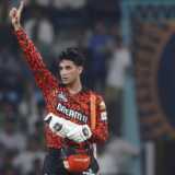 Abhishek's over of fury: four sixes, one knockout blow