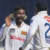Dinusha, seamers make it Sri Lanka's day in rain-hit Colombo