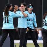 Alice Davidson-Richards stars with ball and bat as Surrey cement top spot