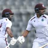 King 81*, Chase five-for guide West Indies to victory on tricky pitch