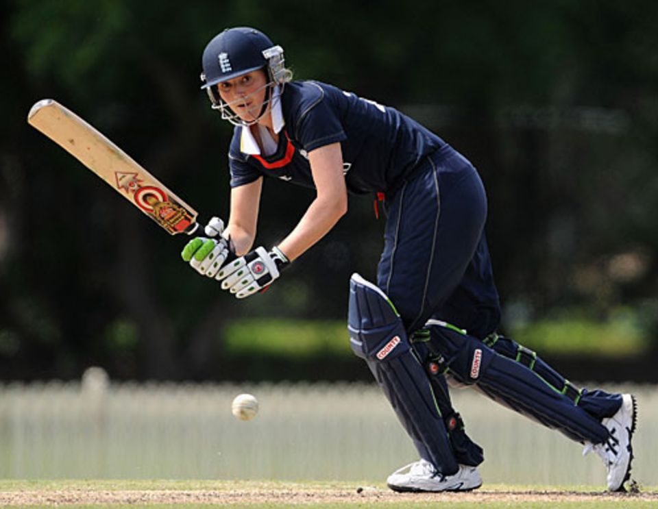 Charlotte Edwards flicks to leg side