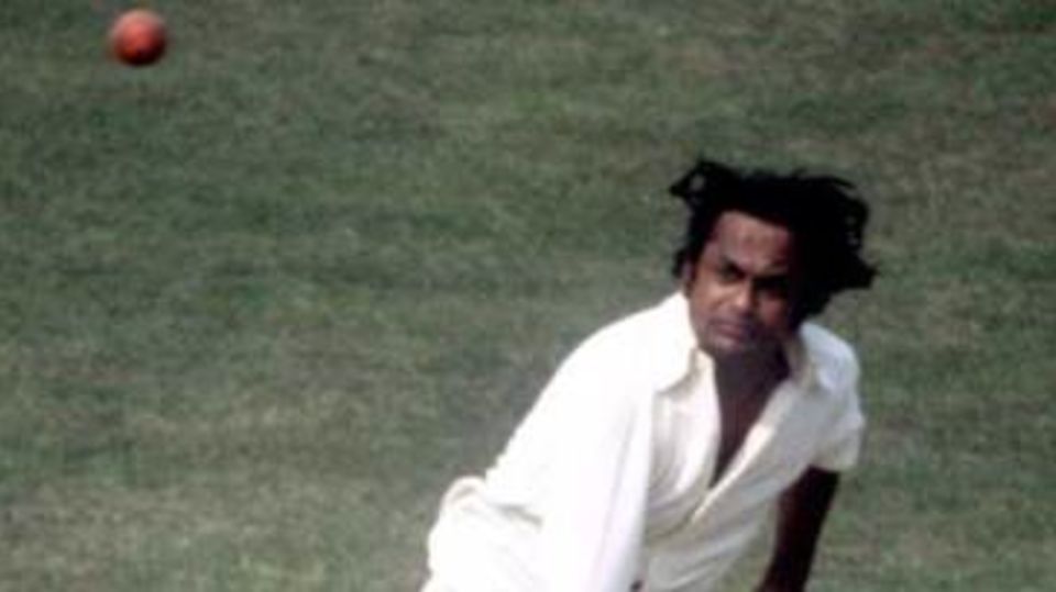 Erapalli Prasanna bowls