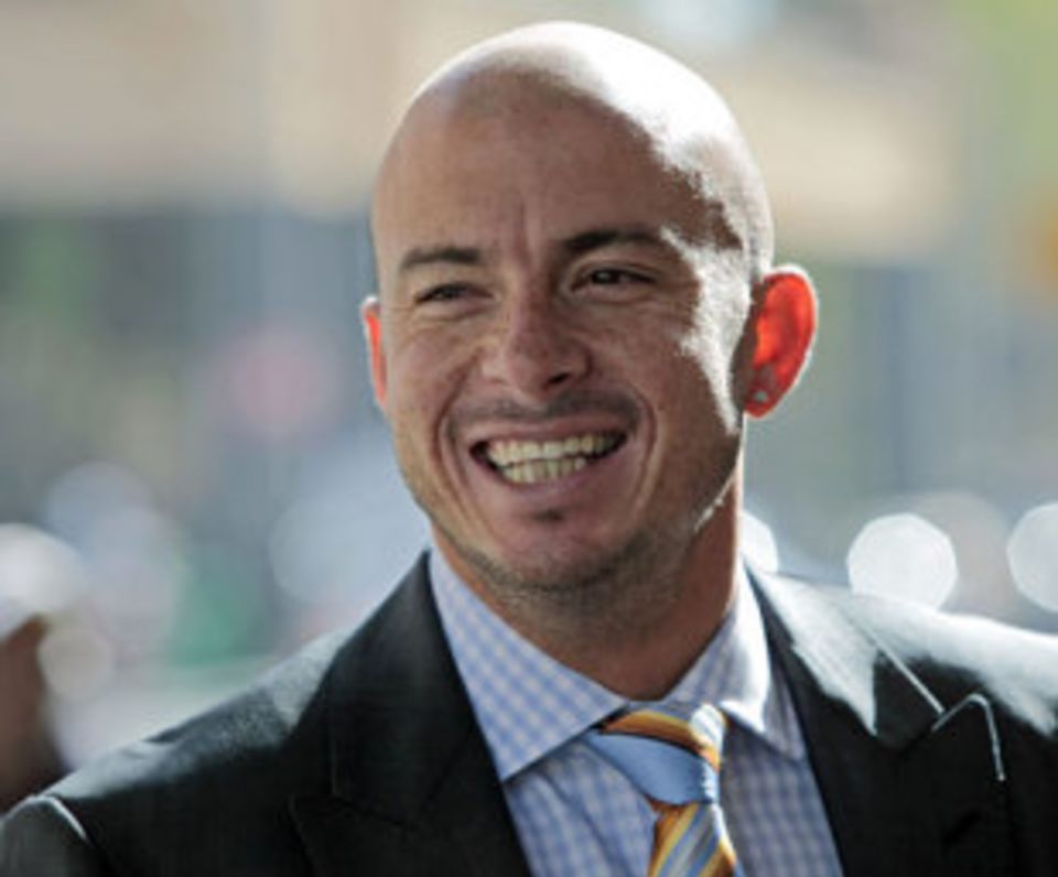 Herschelle Gibbs is all smiles as he leaves court