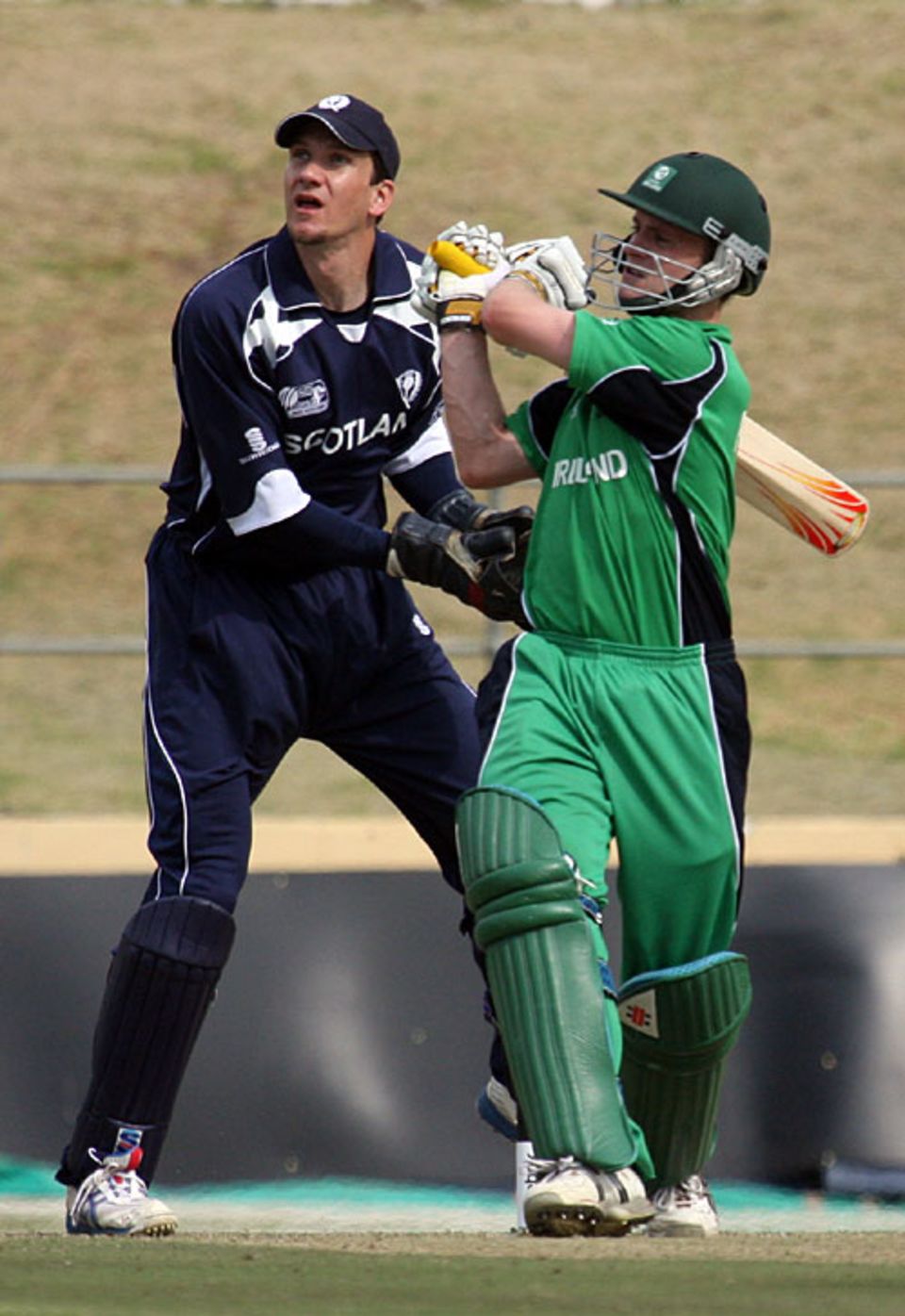 William Porterfield launches a six on his way to 101