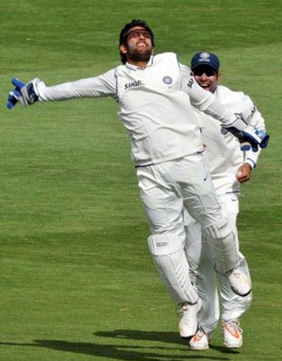 MS Dhoni scored two half-centuries and took seven catches against New Zealand in Wellington