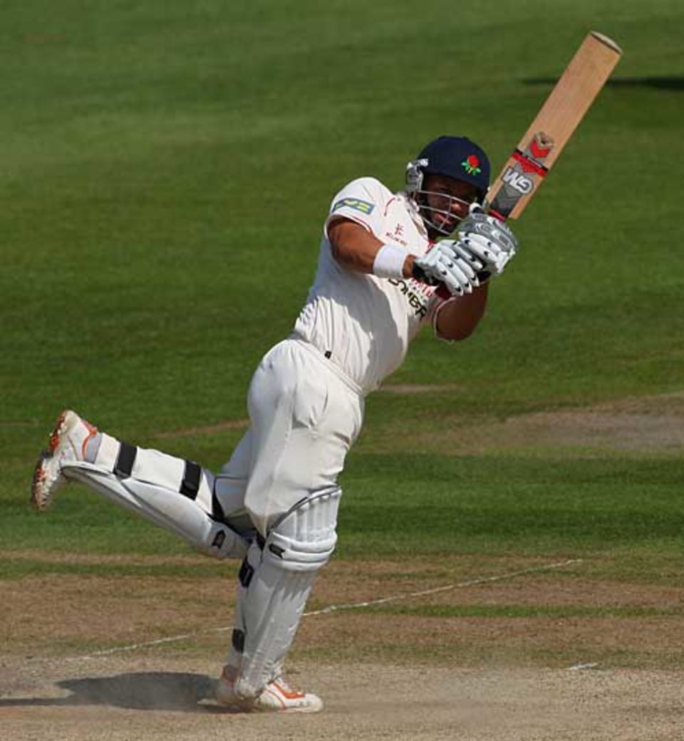 Ashwell Prince flicks through the leg side