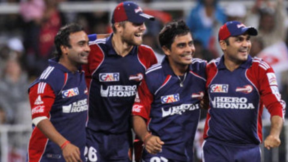 The Delhi Daredevils are all smiles after pulling off a tense win