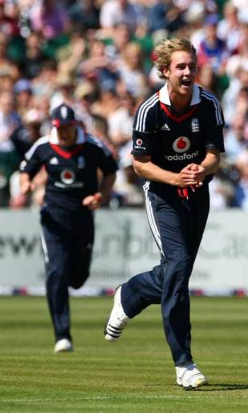 Stuart Broad's four wickets were central to England's victory at Bristol