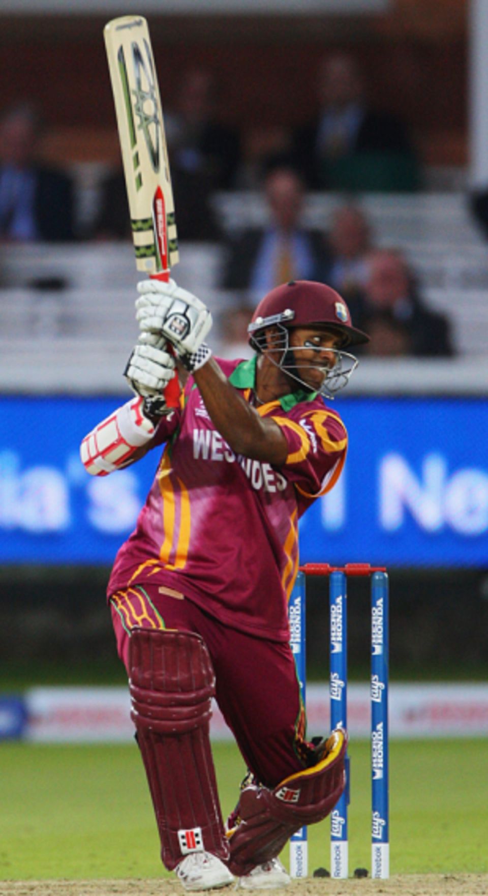 Shivnarine Chanderpaul's fluent 64 took West Indies to a match-winning score of 171