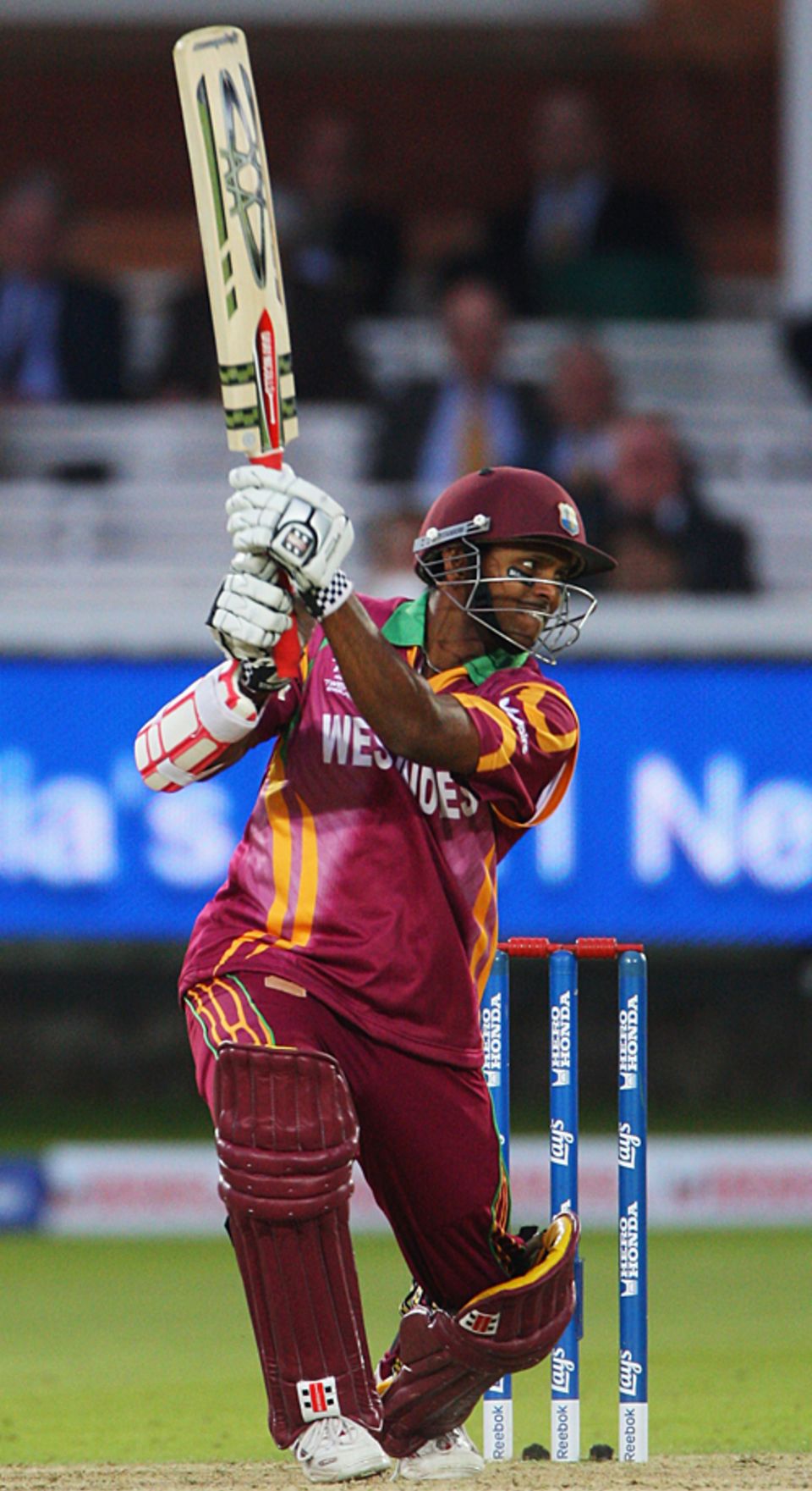 Shivnarine Chanderpaul hit a quick 18