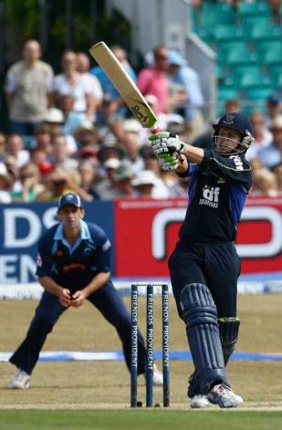 Ed Joyce collects another boundary during his career-best century