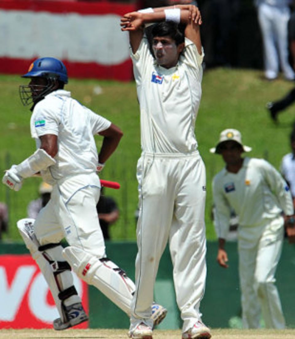 The 17-year-old Mohammad Aamer took six wickets in the first Test but went wicketless in the next two