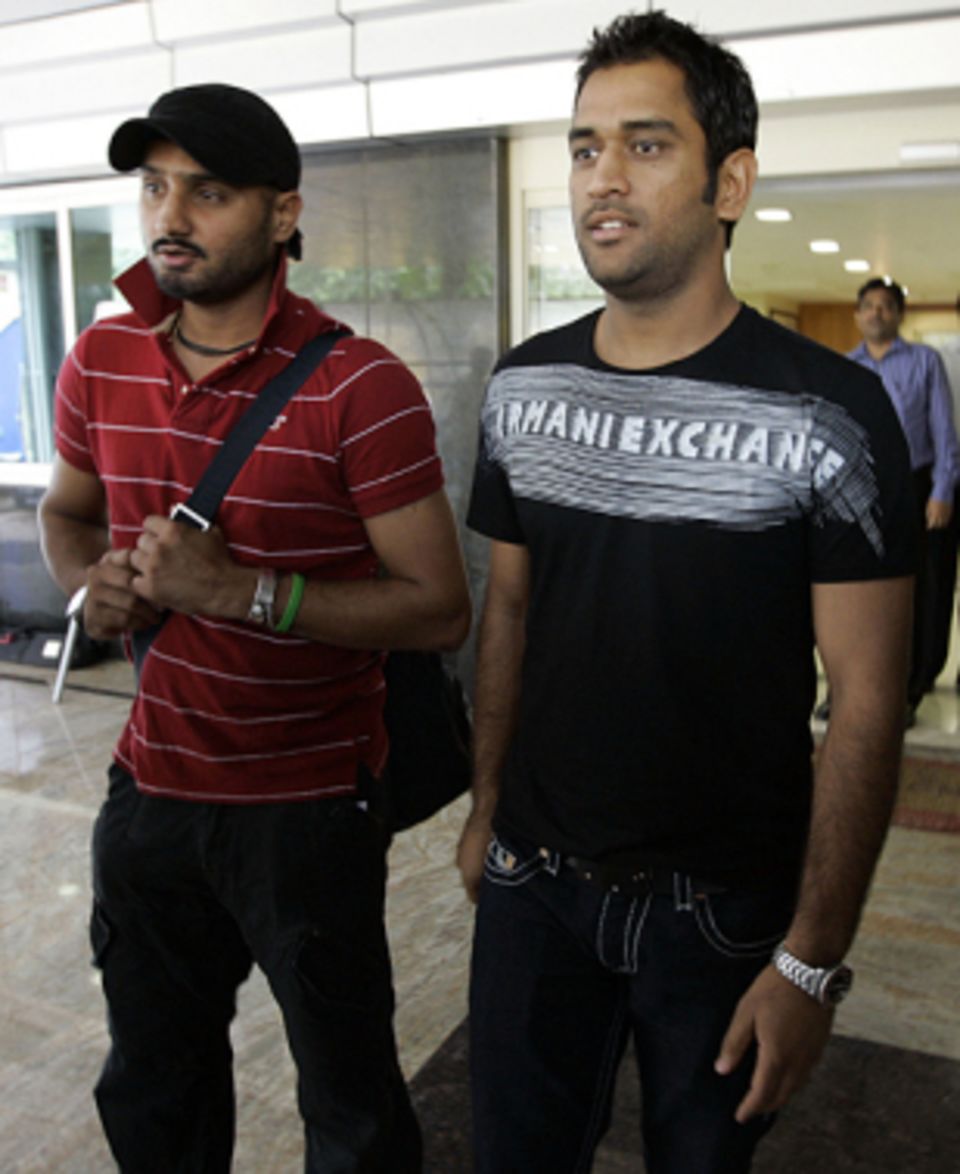 Players like MS Dhoni and Harbhajan Singh maintained that security concerns remained if they had to reveal their location in advance