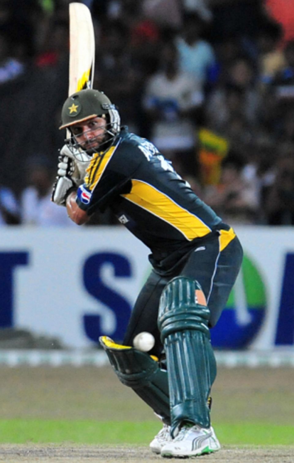 Shahid Afridi's third Twenty20 half-century in a row proved immense