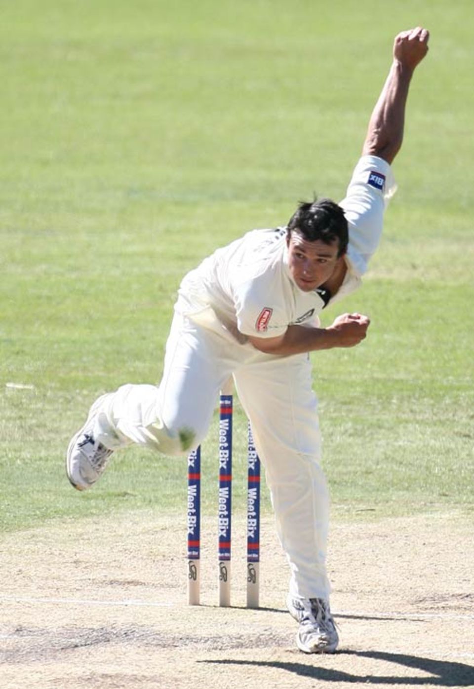 Brad Knowles in his delivery stride