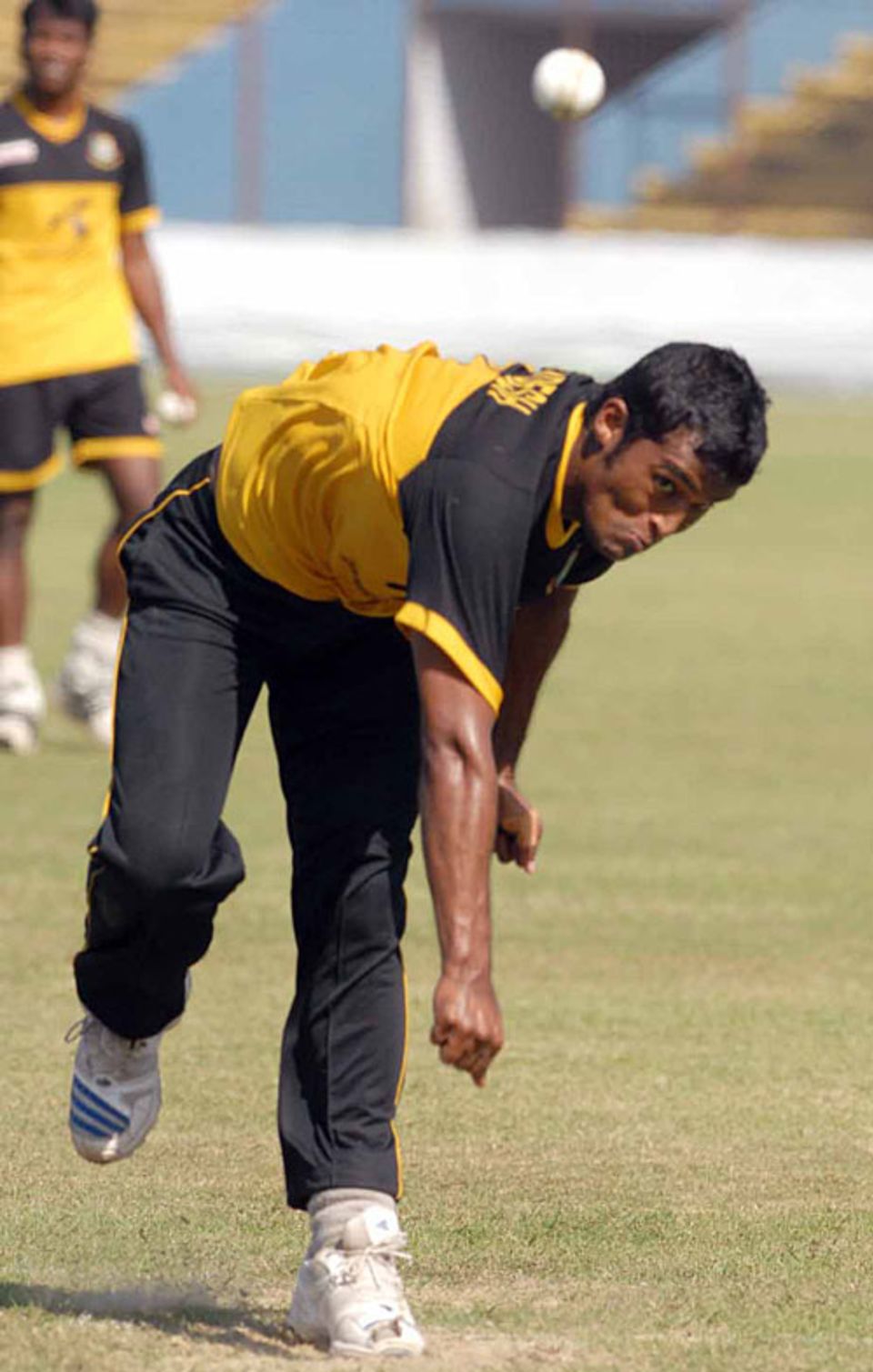 Nazmul Hossain toils hard
