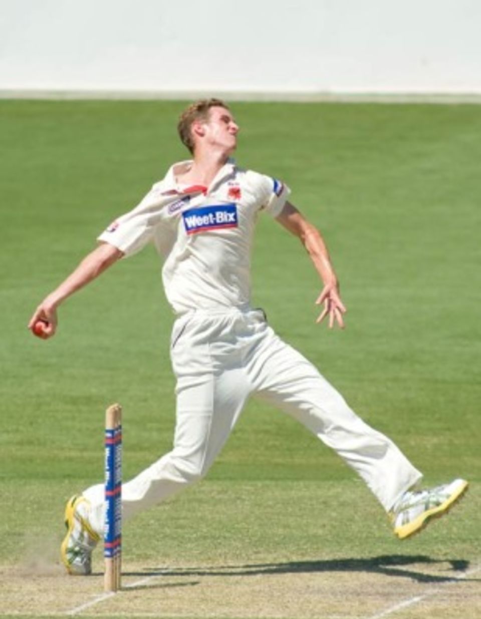 Peter George finished the match with 11 wickets