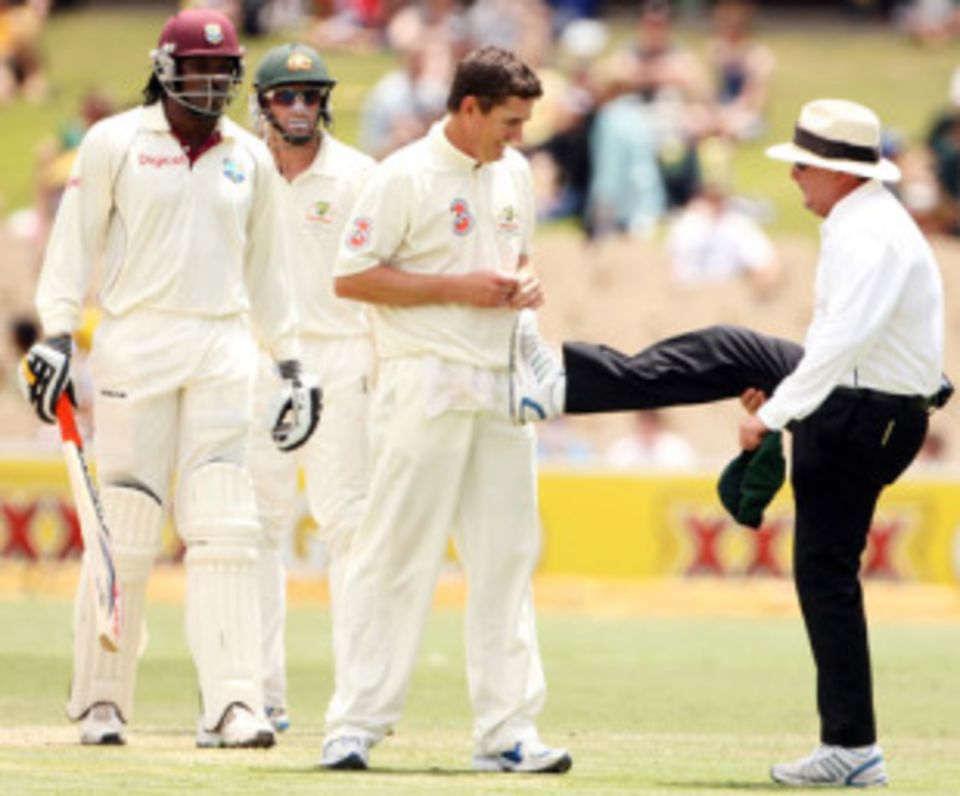 Does lbw stand for leg's been whacked?