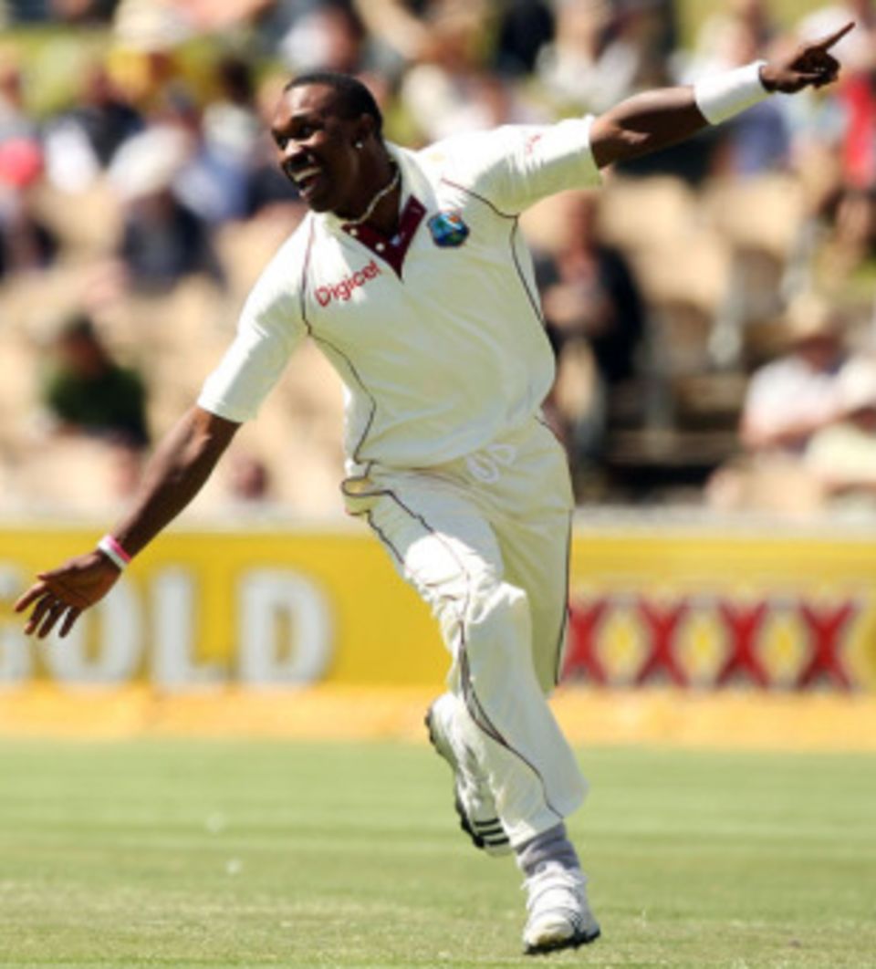 Dwayne Bravo was the star of the final day but it wasn't enough to secure a West Indies win