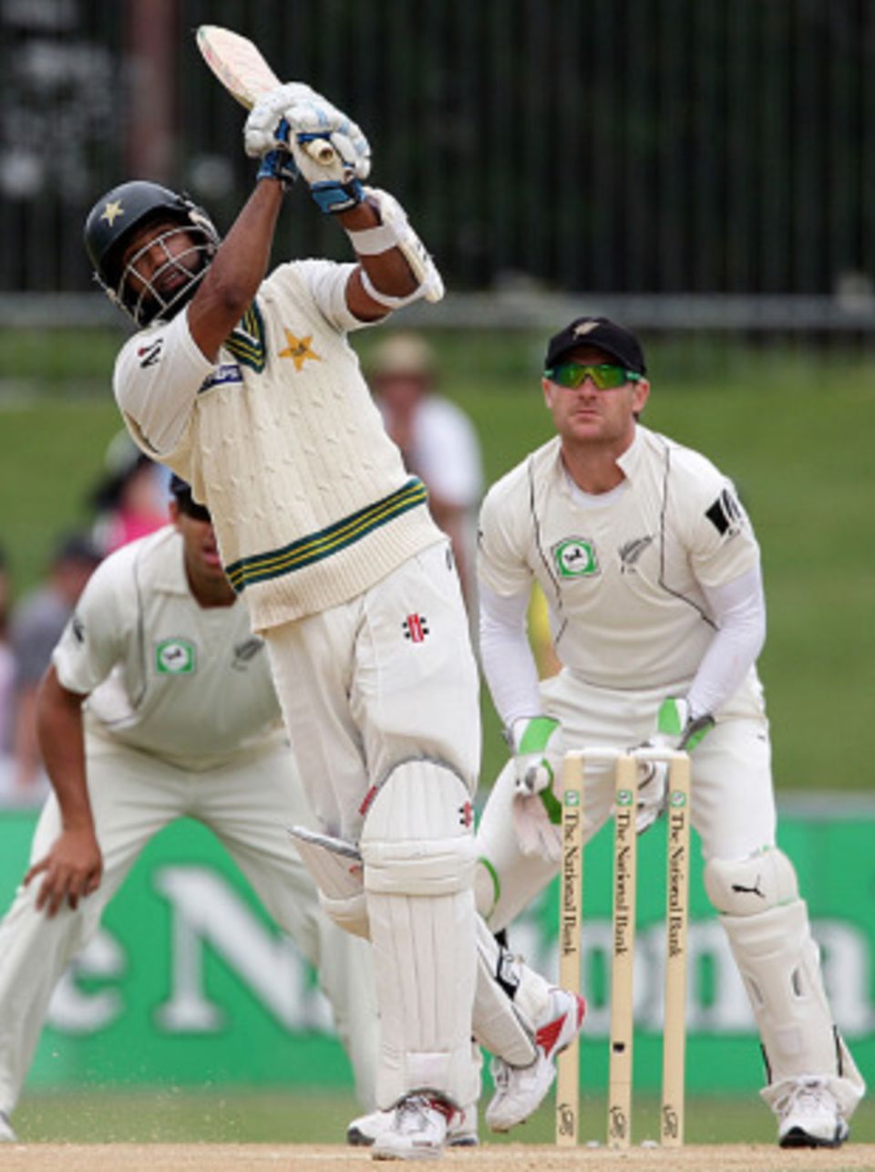Mohammad Yousuf's patient 89 kept New Zealand at bay for most of a stop-start day