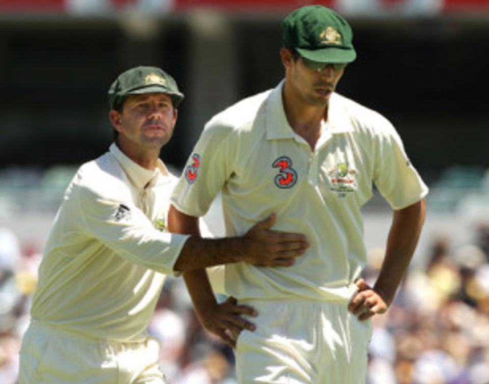 Tired and emotional: Mitchell Johnson and his fellow international players need more time off to avoid burn-out and excessive fatigue, according to the Australian Cricketers' Association