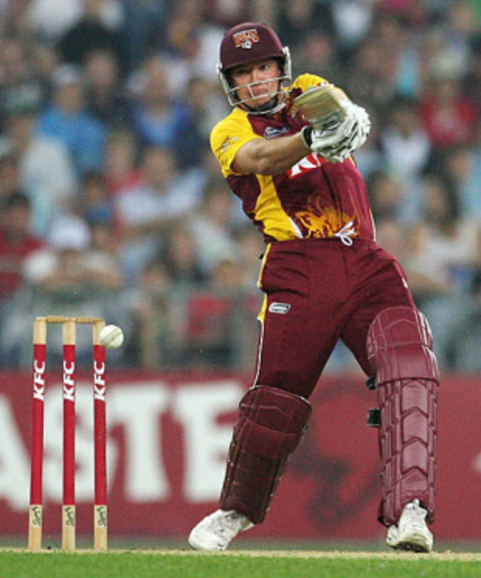 Chris Simpson has provided fireworks at the top of the order in Queensland's past two games