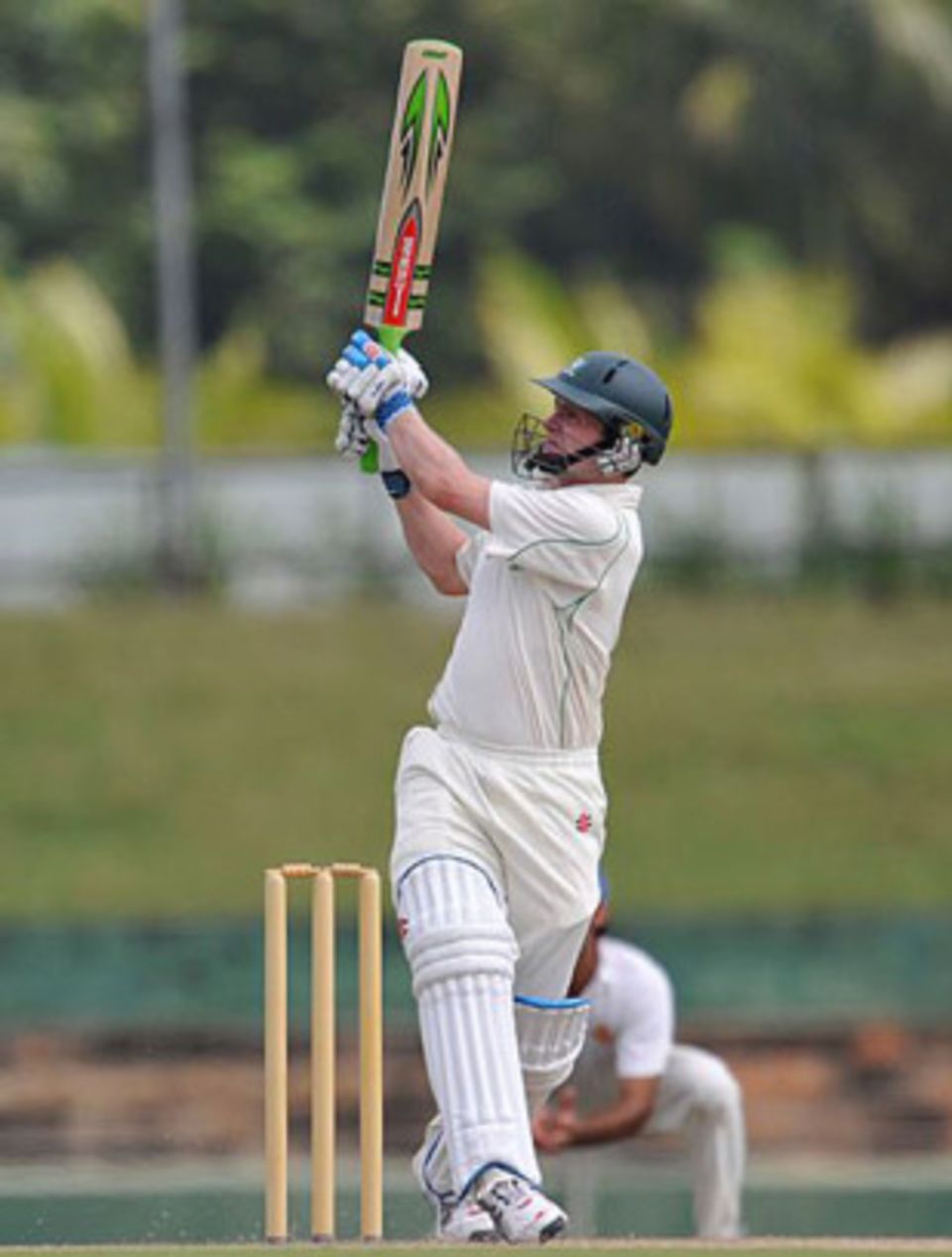 William Porterfield struck seven fours and two sixes on his way to 78