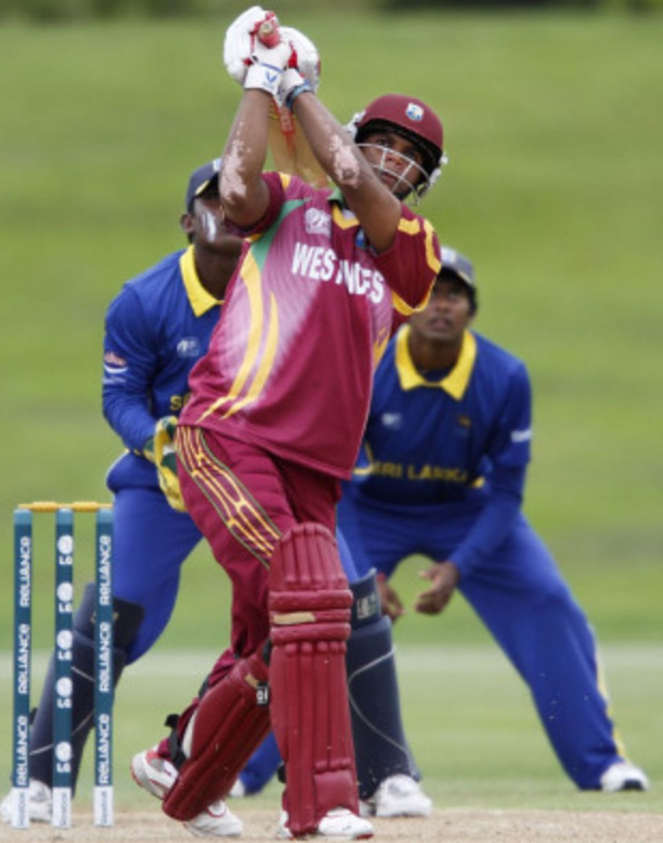 A big-hitting, left-hand West Indies opener, who bowls a bit of offspin and has a laidback persona. Ring a bell?
