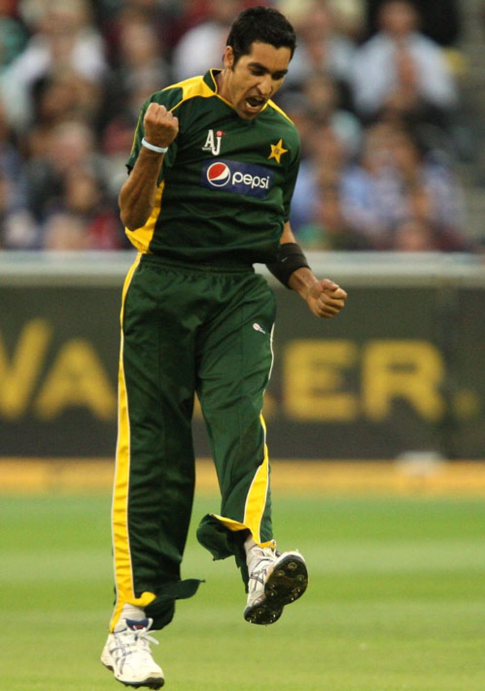 Umar Gul led Pakistan with 3 for 20