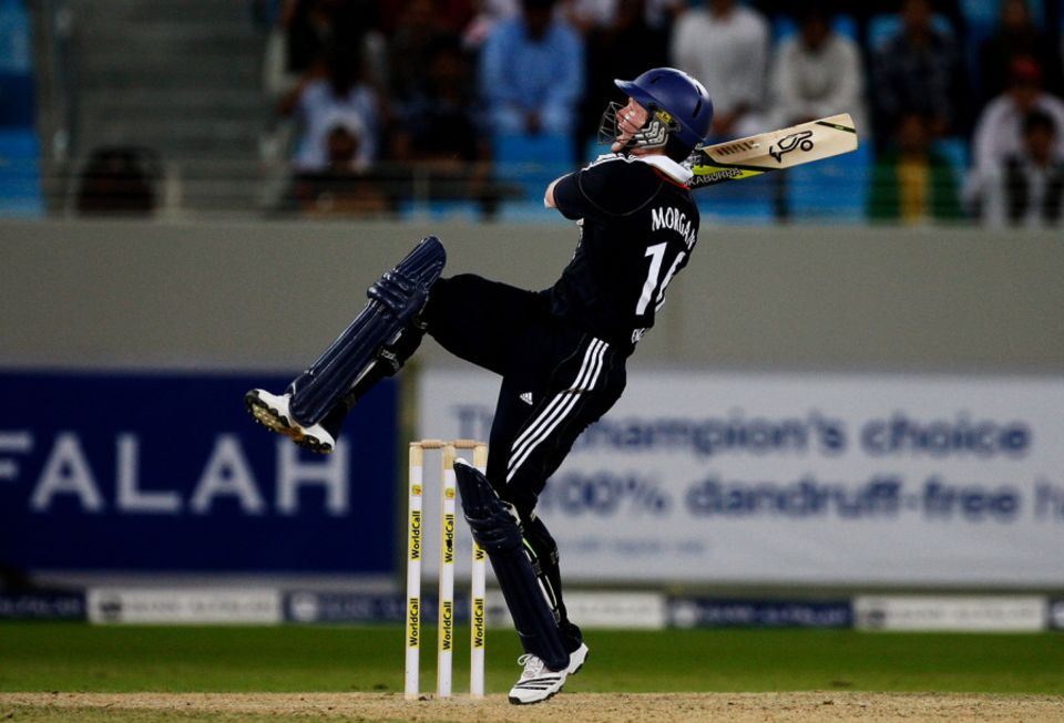 Sealed with a six: Morgan finishes off in style against Pakistan, 2010