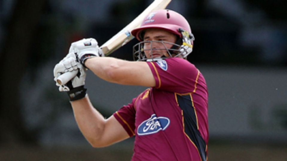 Daniel Flynn on the attack against Auckland