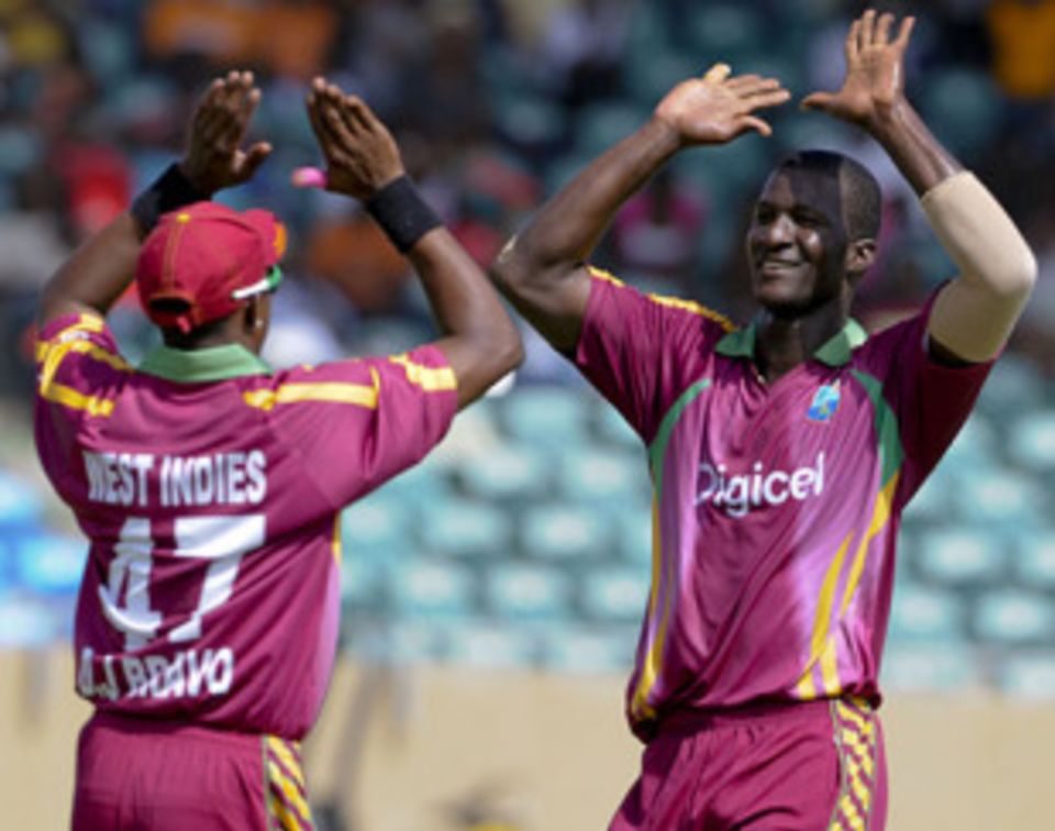 "I am competing with [Dwayne] Bravo, who is one of our senior players, so it's always difficult to cement my place in the squad."
