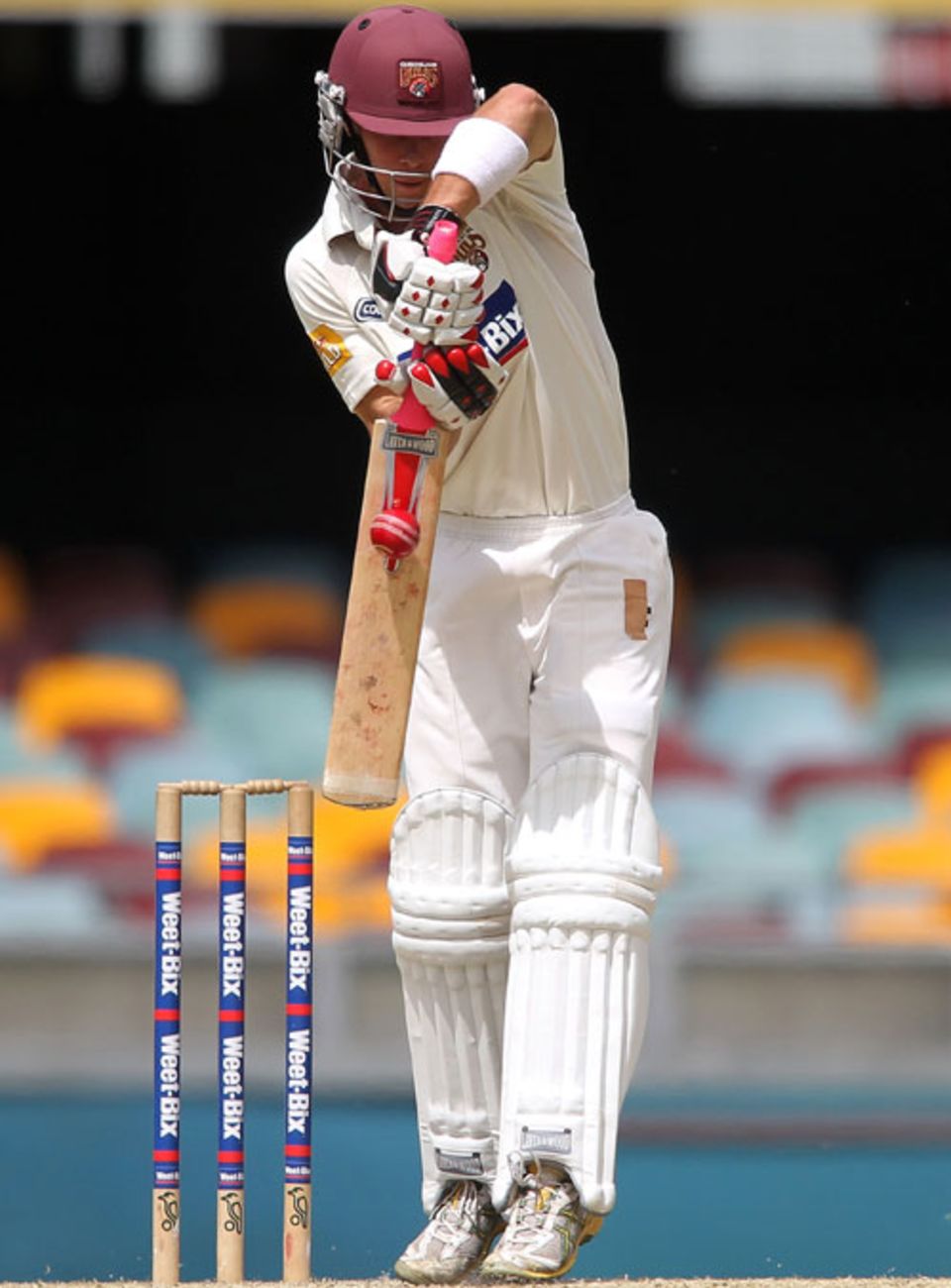 Chris Lynn defends on the way to 139