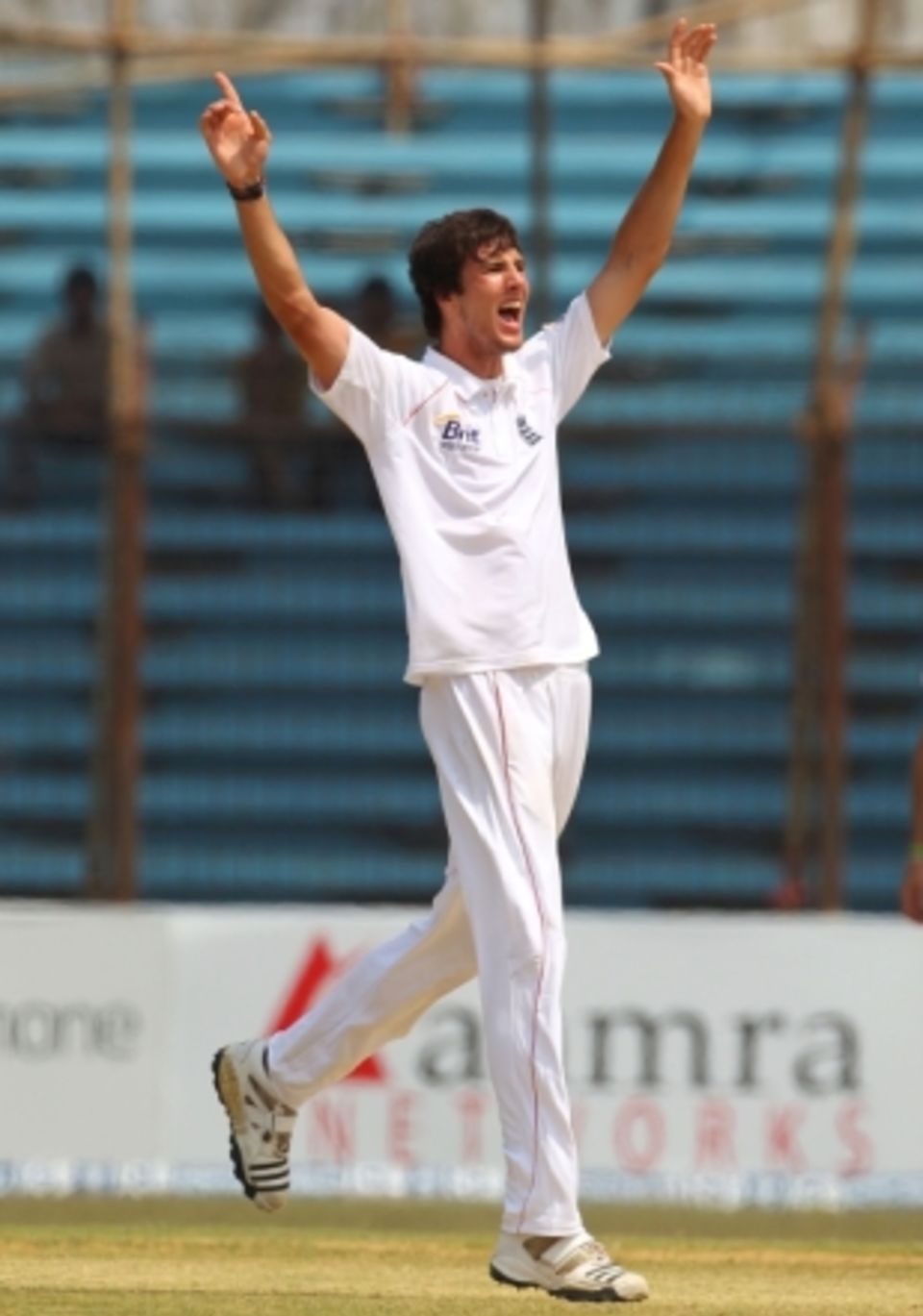 Steven Finn made a good impression in tough conditions in Bangladesh