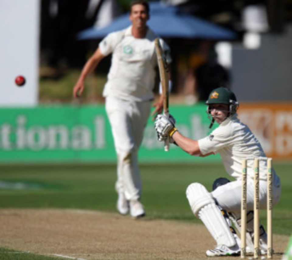 Brent Arnel was the only local bowler to take more than one wicket in Wellington