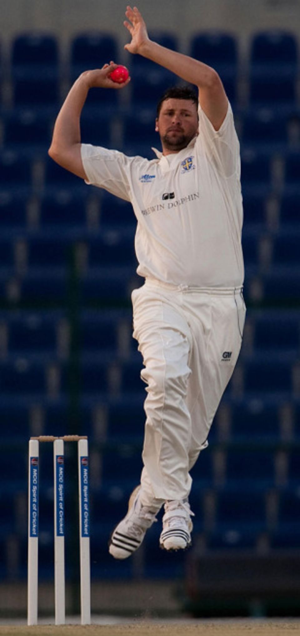 The pink ball has been used for the last two years in Abu Dhabi for English cricket's season curtain-raiser