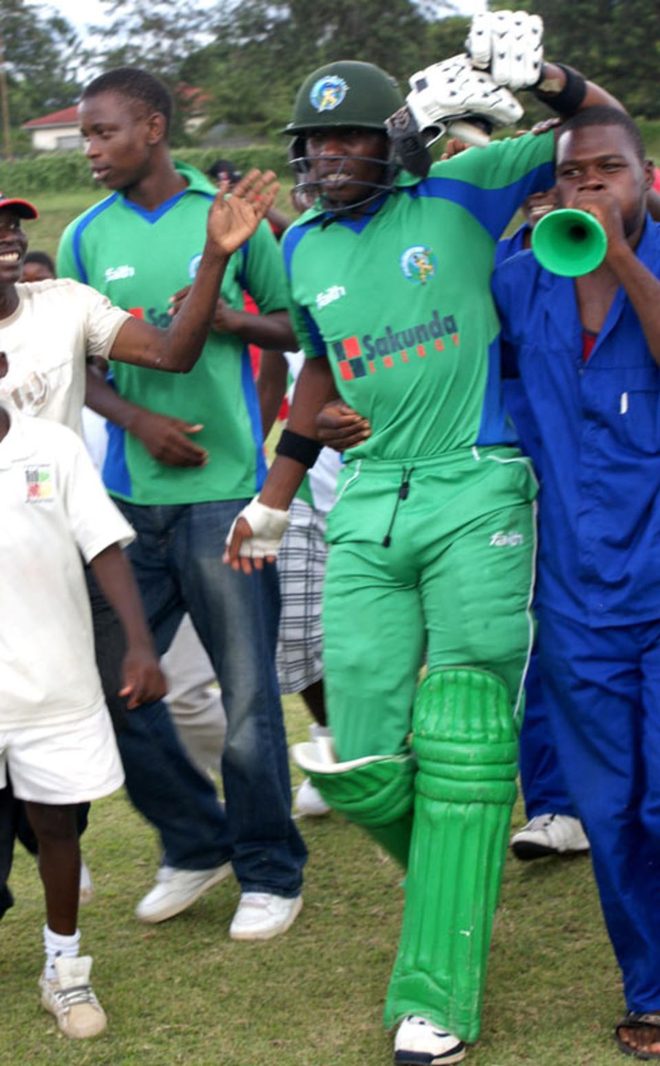 Shingirai Masakadza was the hero, making an unbeaten 41