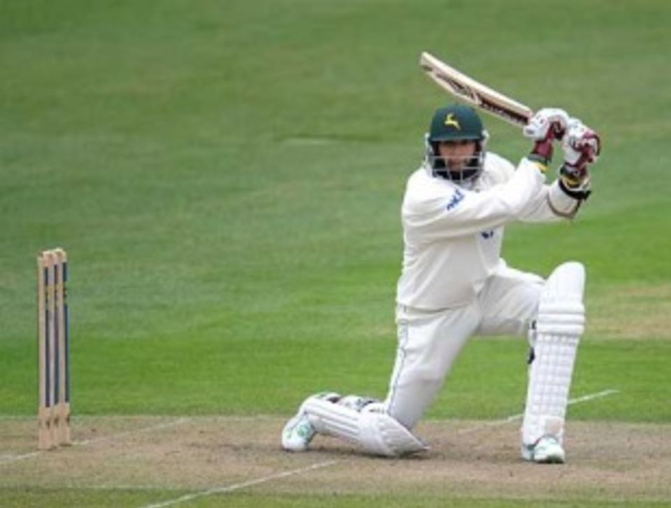 Hashim Amla made an immediate impact for Nottinghamshire with a stylish hundred