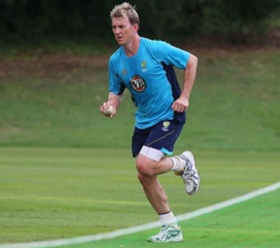 Brett Lee hopes to use this summer to press his claims for a World Cup place